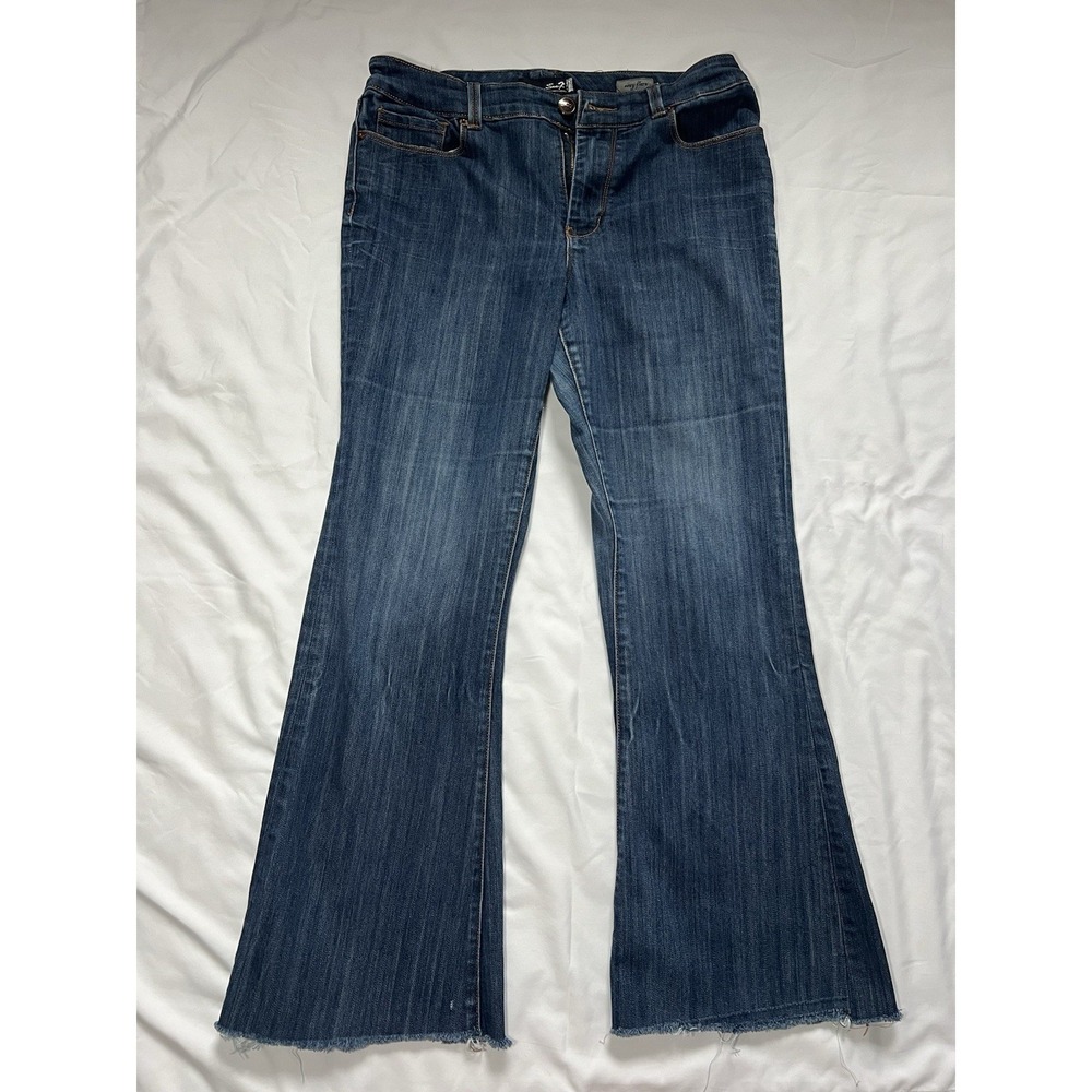 Women's Seven7 Sexy‎ Flare Jeans Size 8 Denim